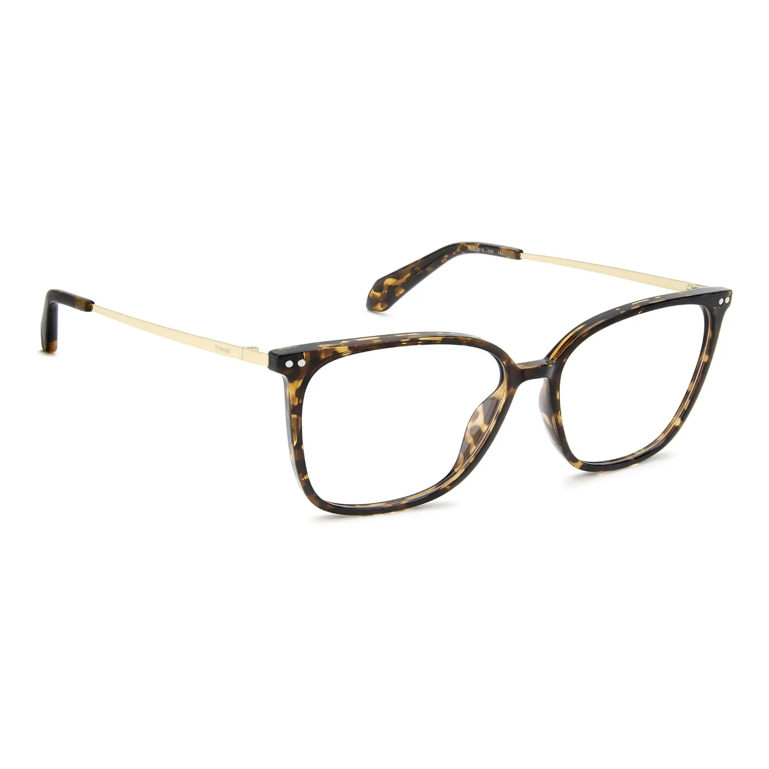 Polaroid PLD D616 Brille havana eckig titan-leicht
