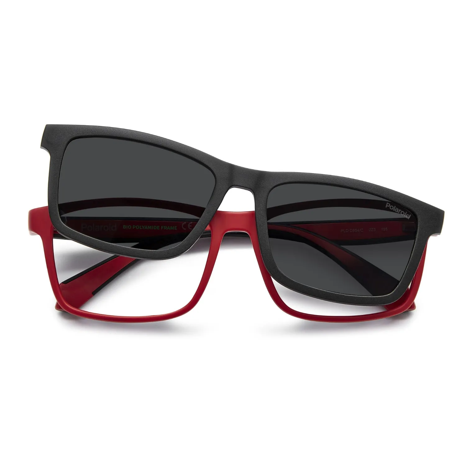 Polaroid PLD D854/C Kinderbrille Mattschwarz 54-15-135 polarisiert