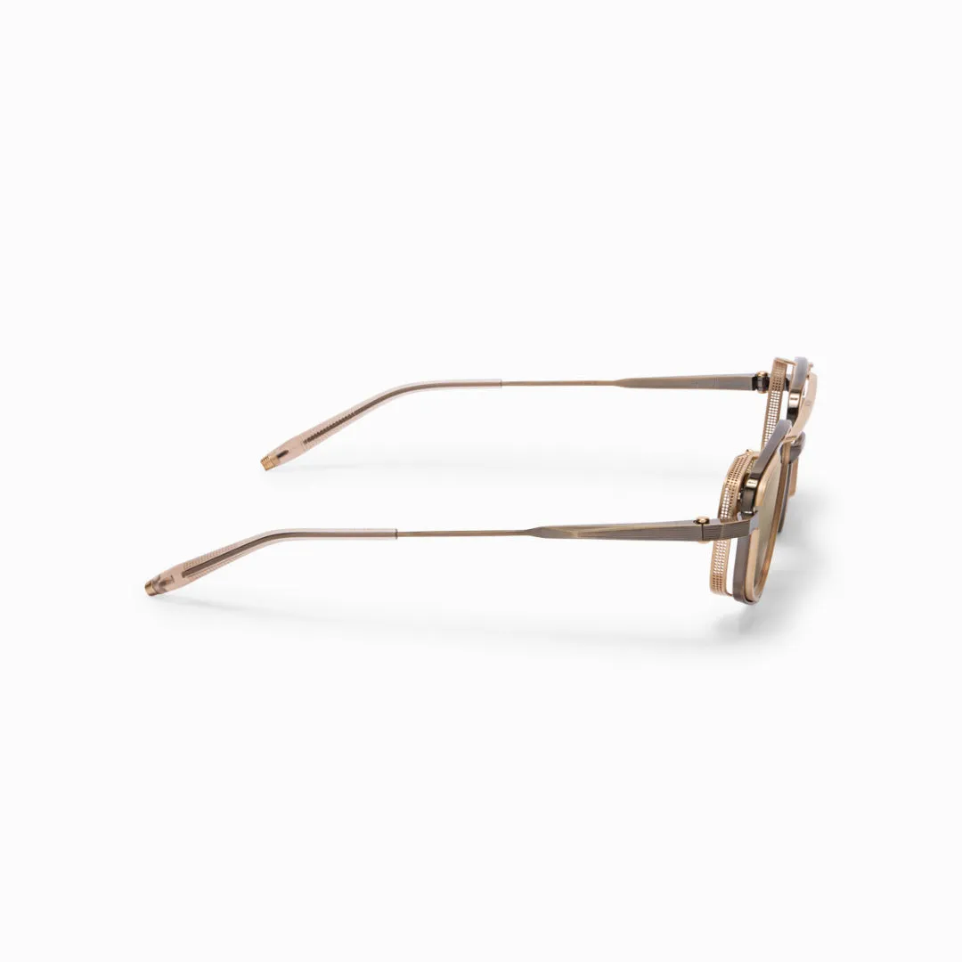 Akoni Delta Atlantis Sonnenbrille Antique Gold leicht