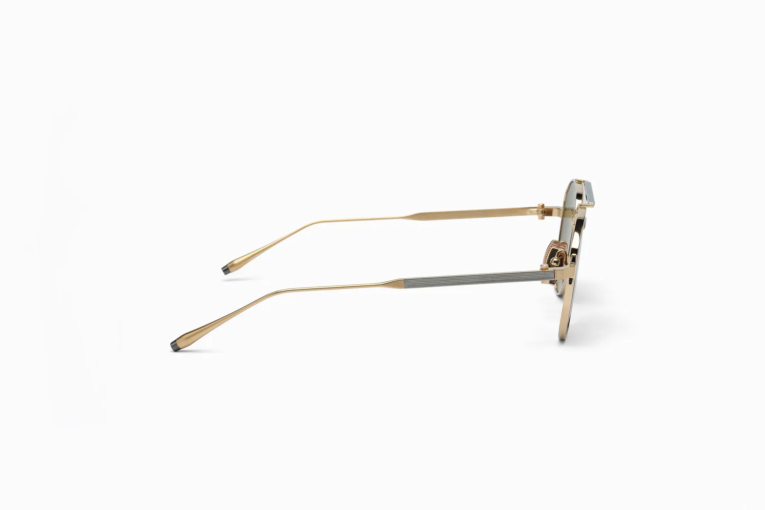Akoni Optima Helios Sonnenbrille Gold Titan