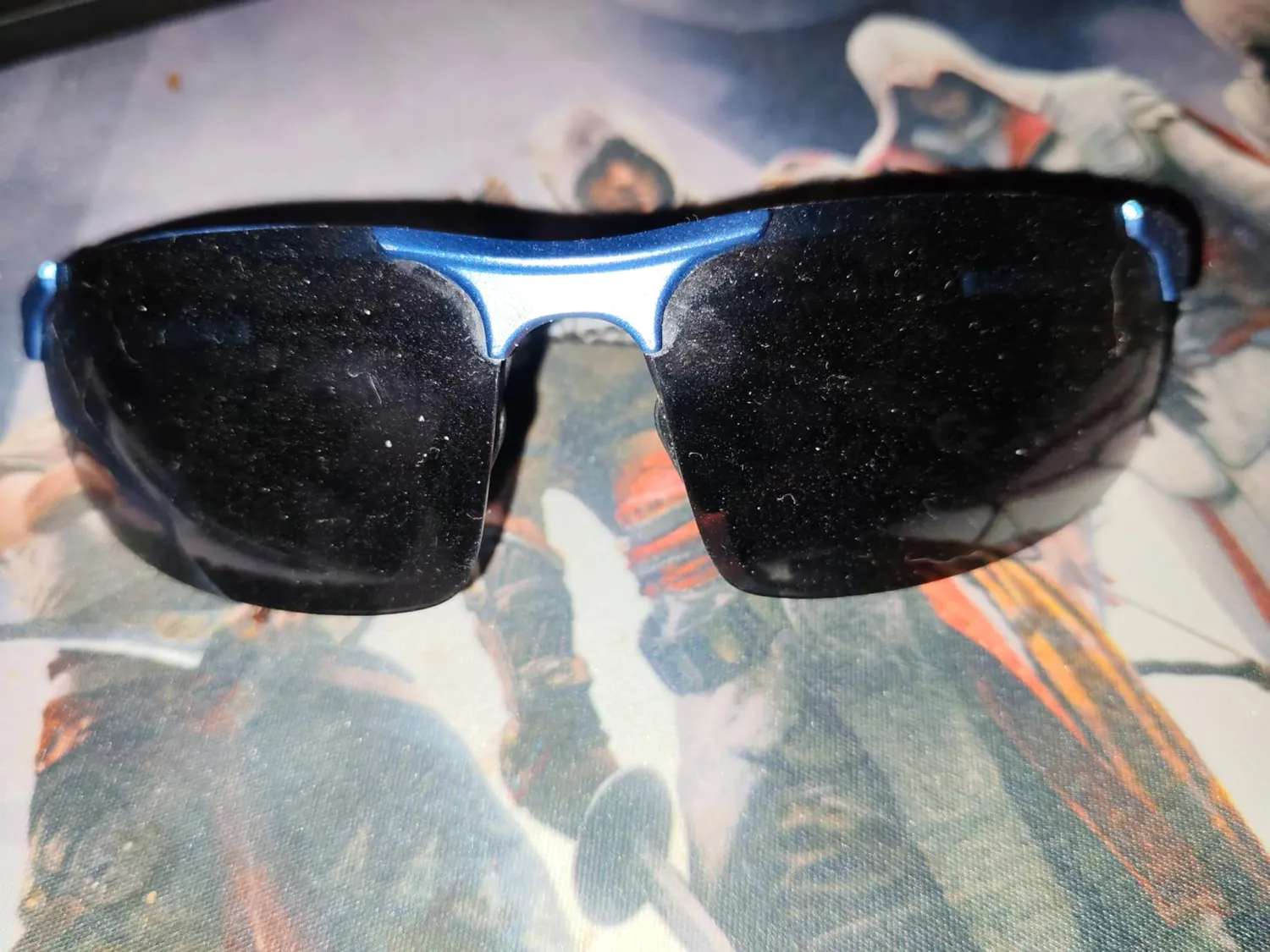 DUCO 8277 Sonnenbrille Herren Schwarz Grau polarisiert
