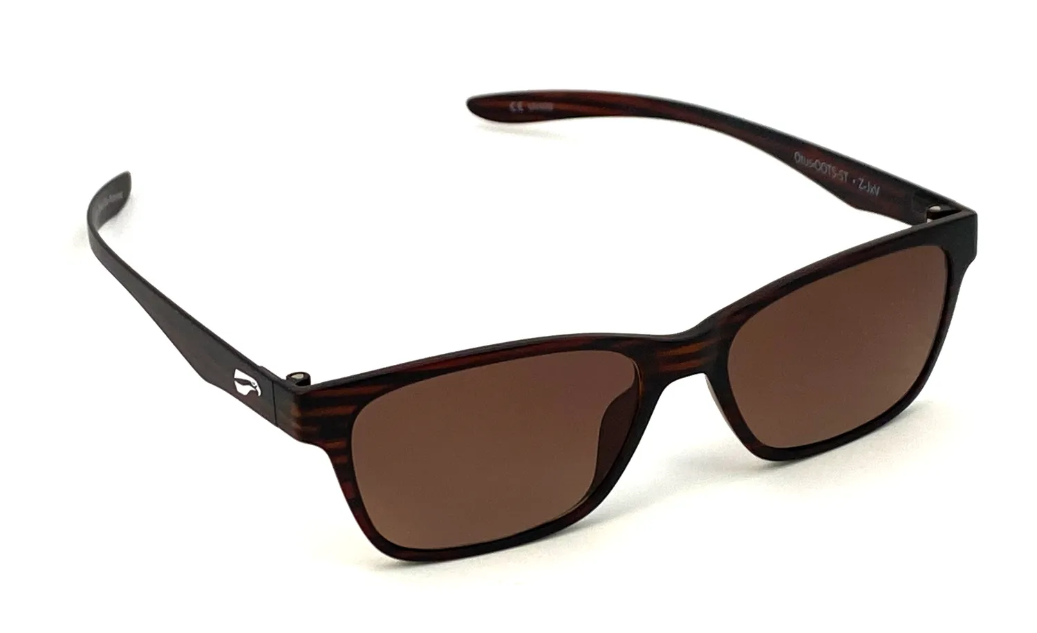 Flying Eyes Otus Sonnenbrille Mattschwarz grau eckig