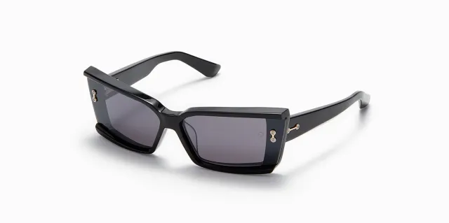 Akoni Etere Lynx Sonnenbrille Schwarz Cat-Eye