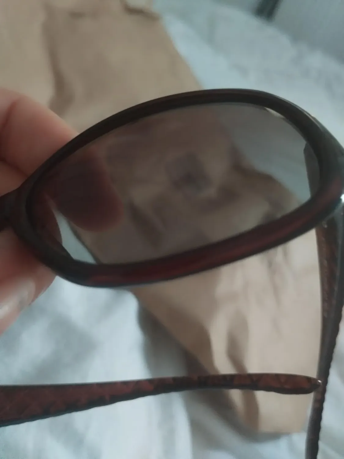 GQUEEN Damen Sonnenbrille Schwarz-Grau polarisiert