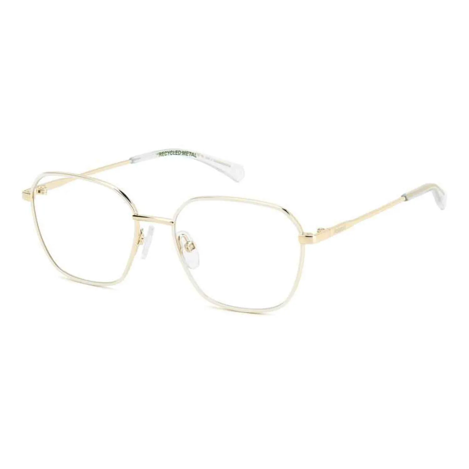 Polaroid PLD D838 Brille Gold-Weiß Kinder