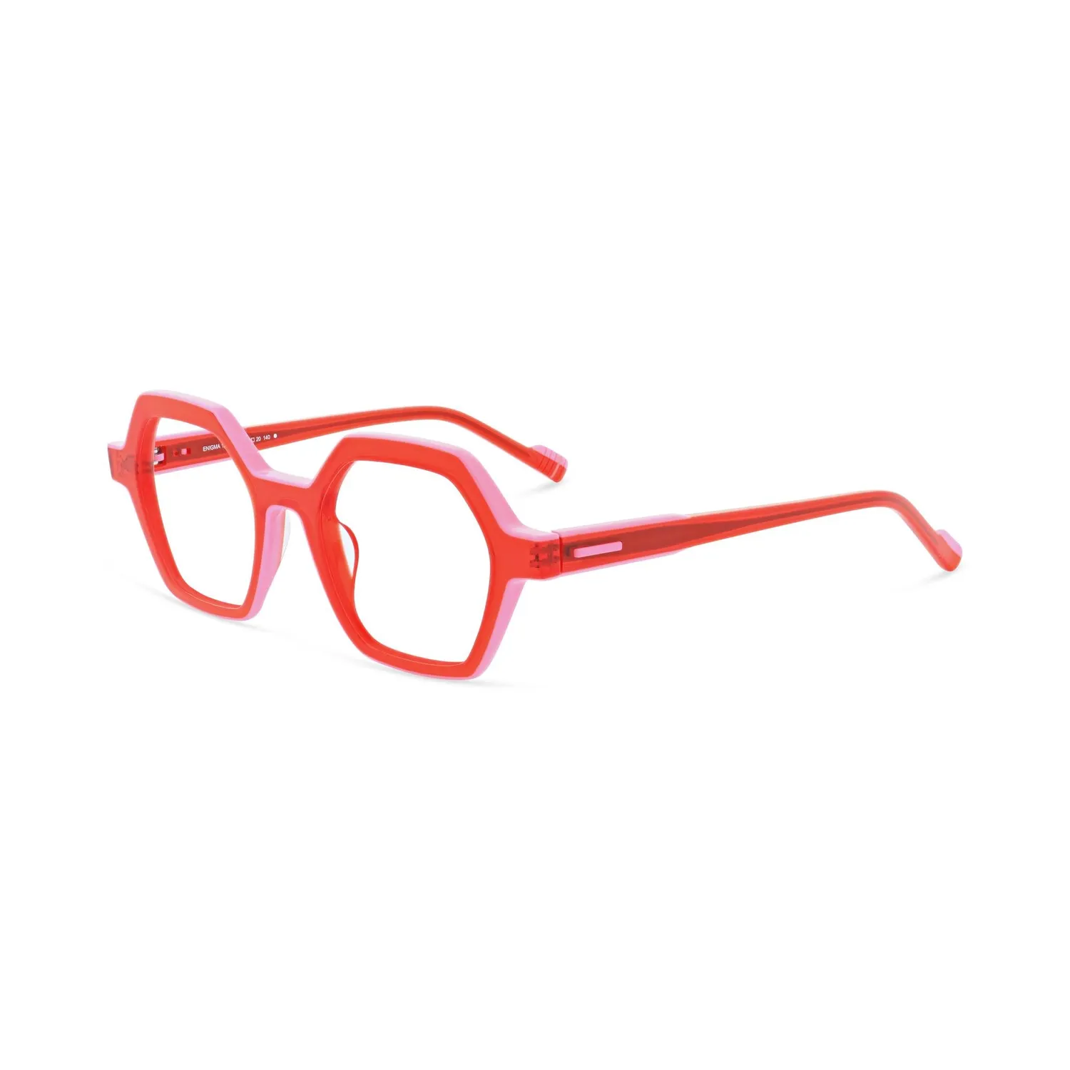 Morel Enigma 12 Brille Damen hexagonal Acetat 47mm