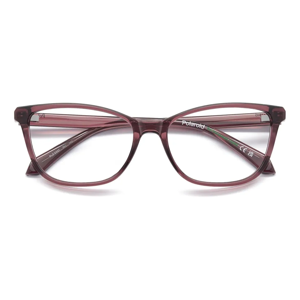 Polaroid PLD D597 Damenbrille Pink Cat-Eye leicht