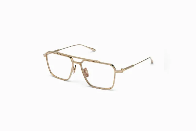 Akoni Optima Telesto Brille Brushed White Gold 53 Navigator