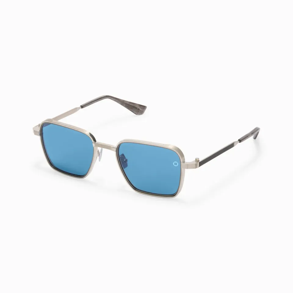 Akoni Optima Giano-Two Sonnenbrille Brushed Silver Titan
