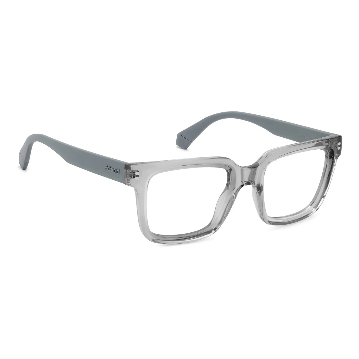 Polaroid PLD D578 Brille Schwarz eckig Gummibügel