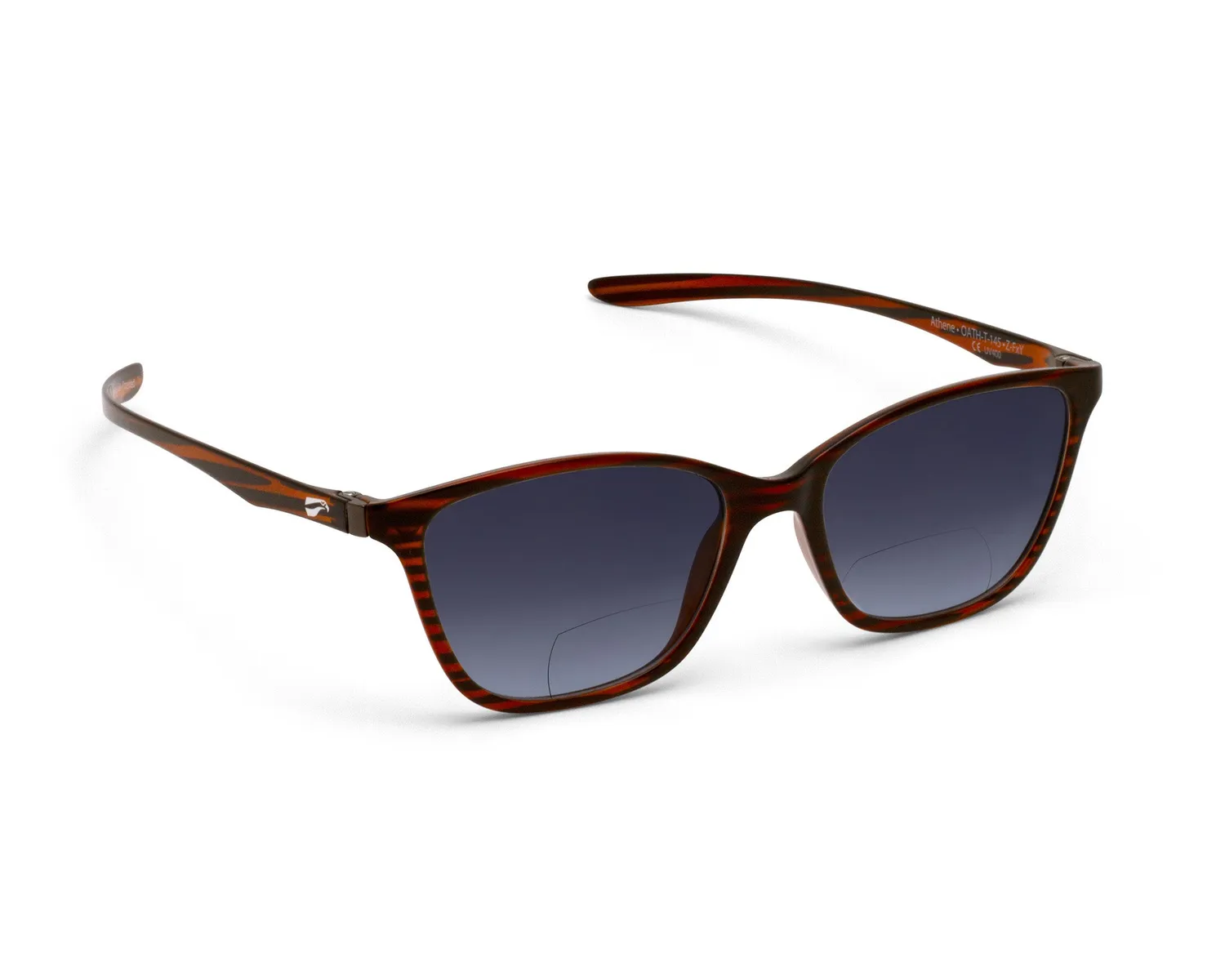 Flying Eyes Athene Bifokalbrille Matt-Schwarz Gradient Gray +1,5