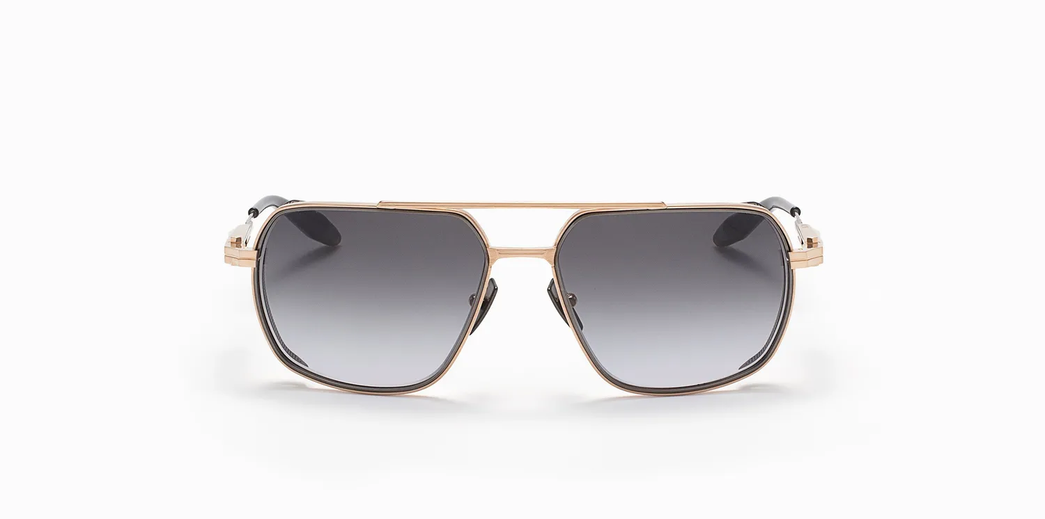 Akoni Horizon Pathfinder Sonnenbrille Gold Navigator Titan