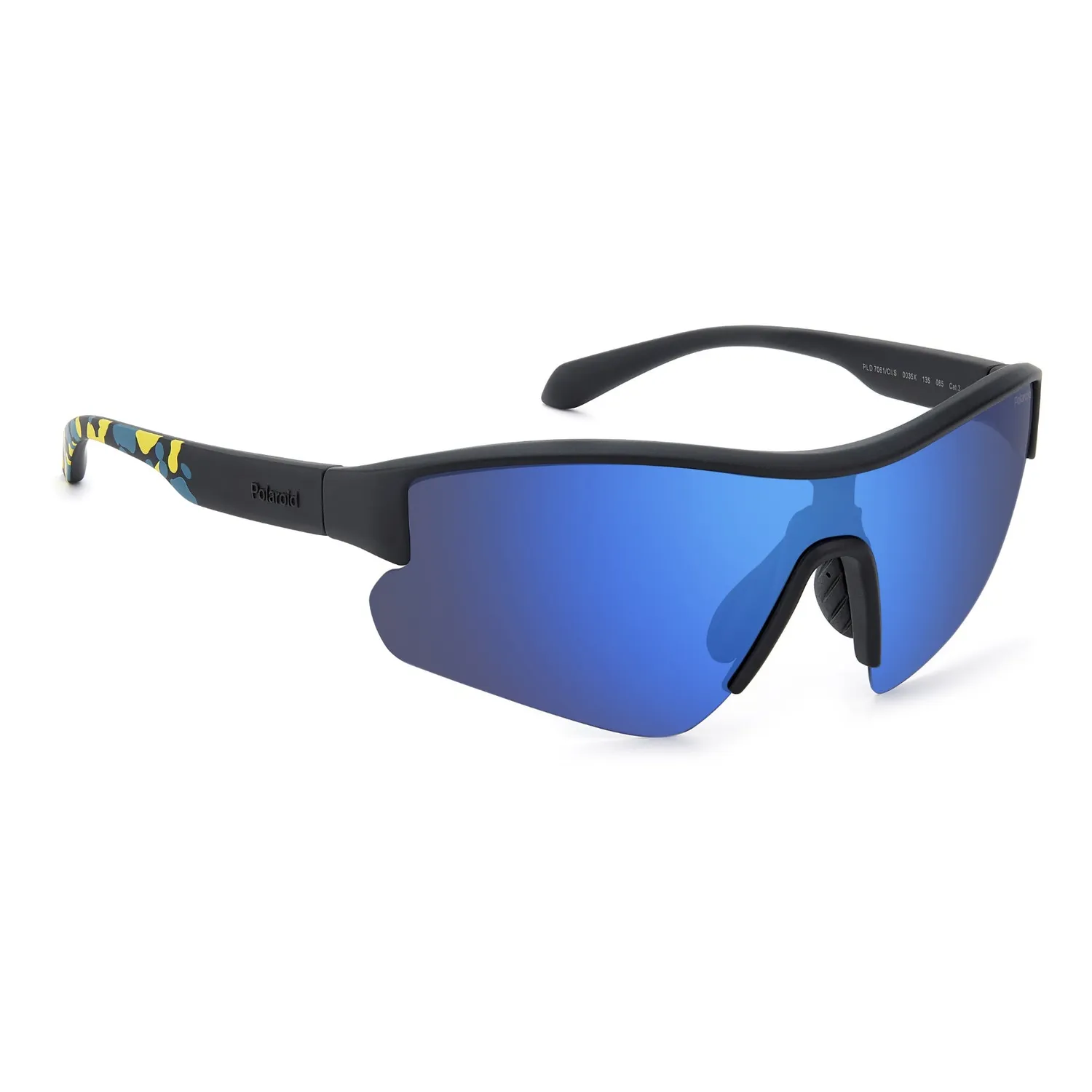Polaroid PLD 7061/CI/S Sonnenbrille Schwarz verspiegelt