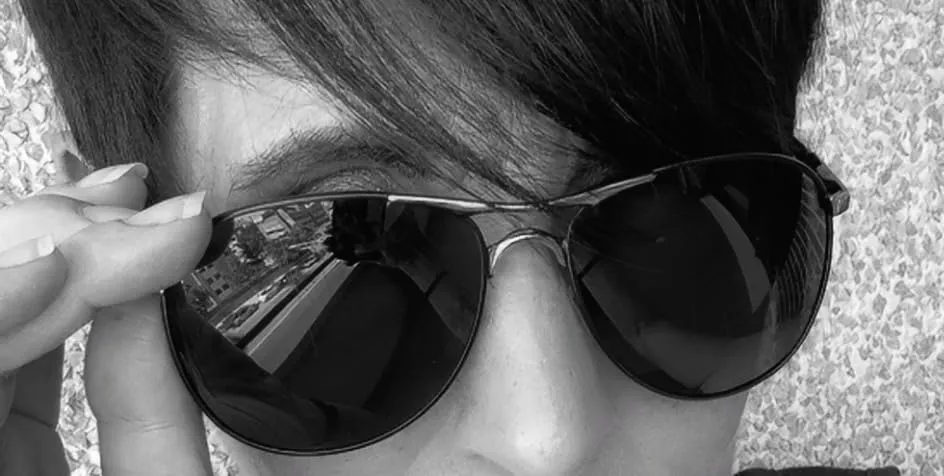 GQUEEN Piloten Sonnenbrille schwarz polarisiert UV400