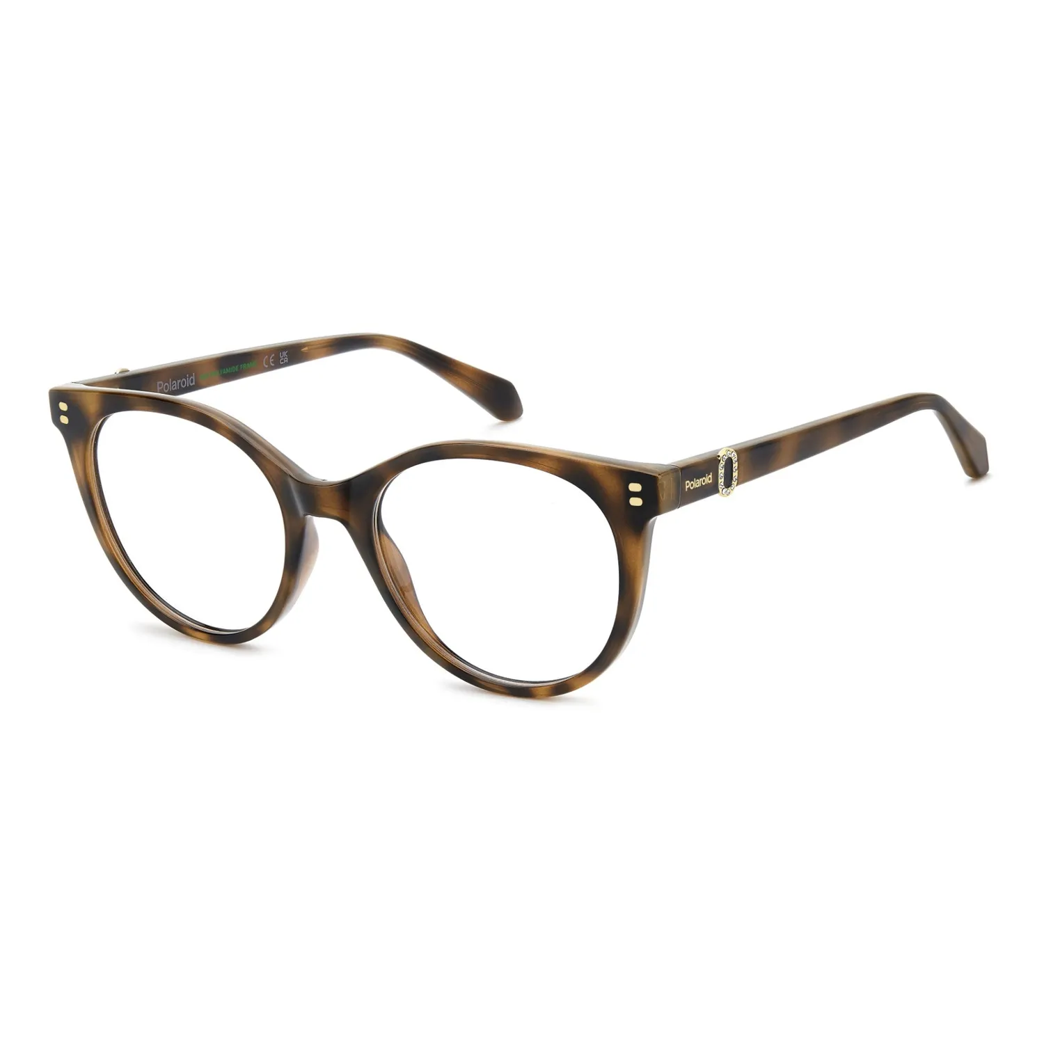 Polaroid PLD D601 Brille Havanna Cat-Eye 52