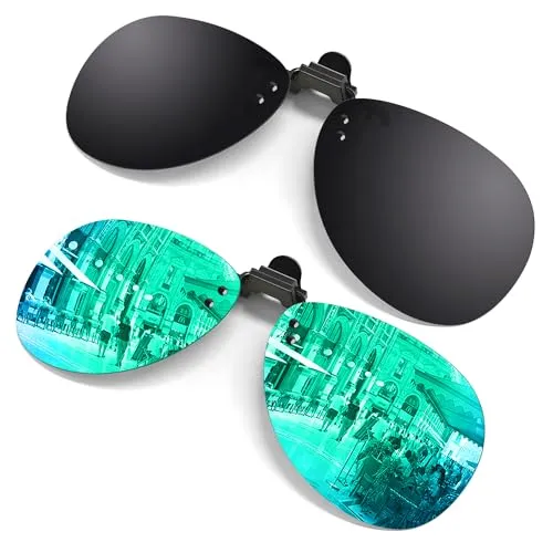 GQUEEN JP94 Clip-On Sonnenbrille polarisiert