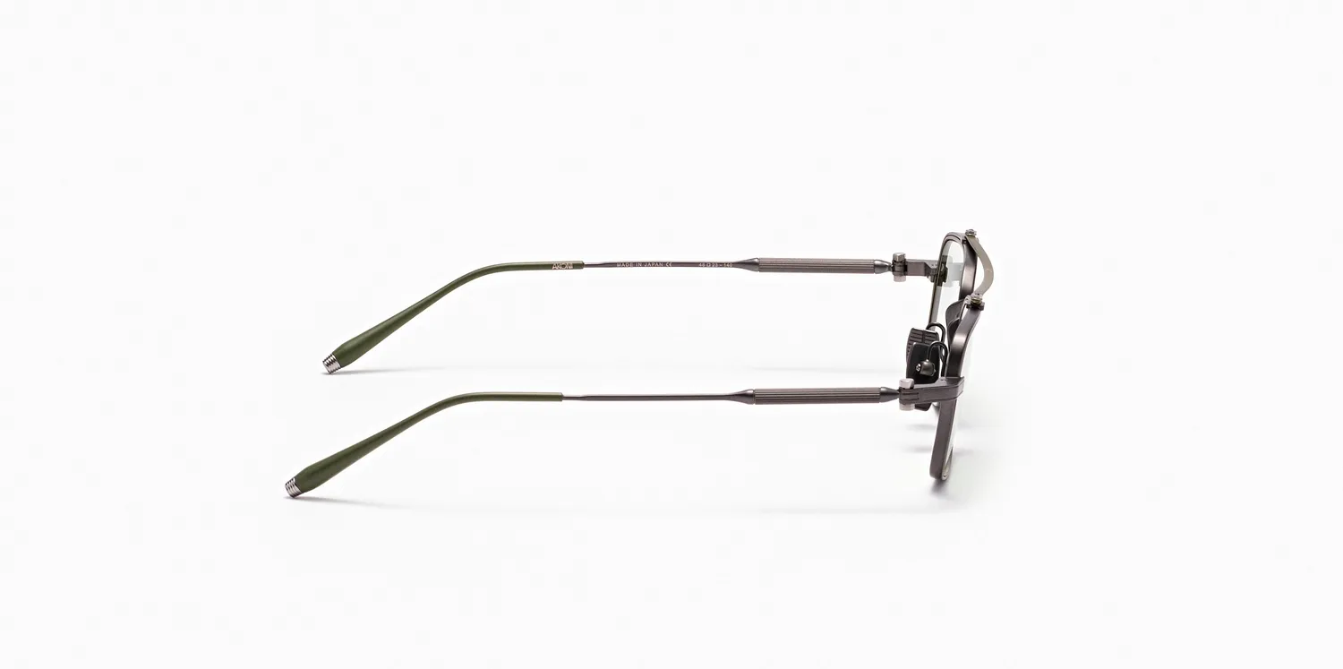 Akoni Cassini Brille Black Iron Titan