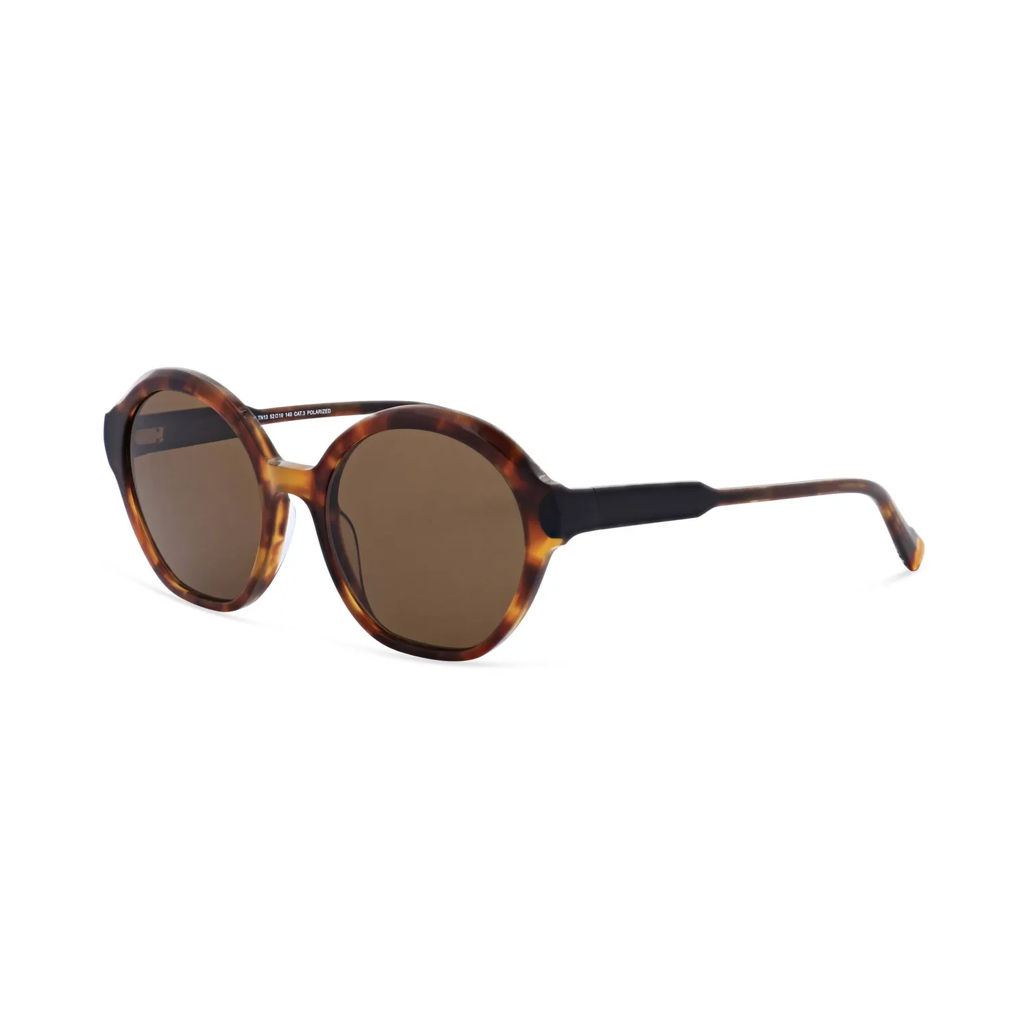 Morel Naxos 1 Sonnenbrille rund Damen Acetat