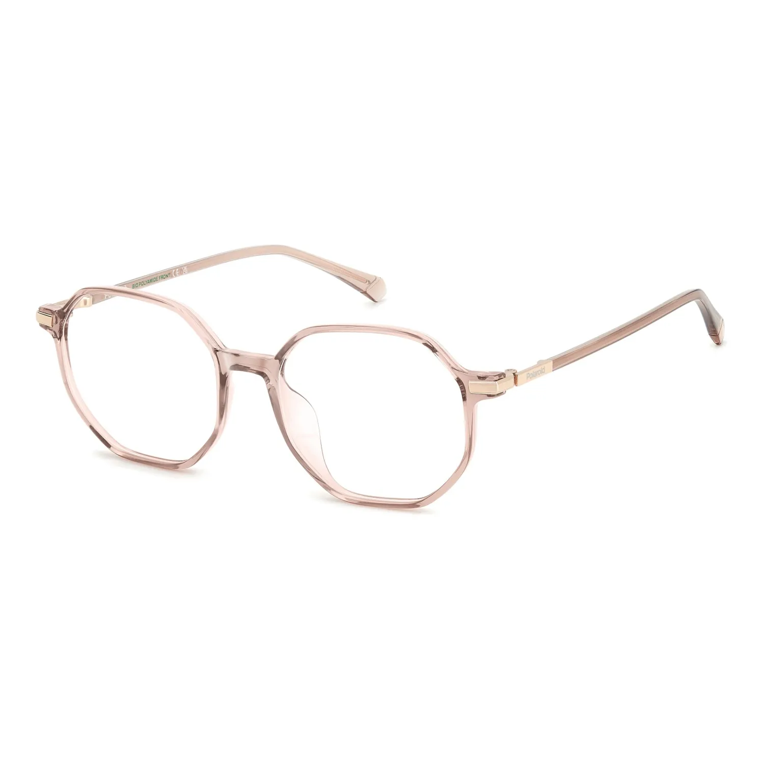 Polaroid PLD D566/G Brille Rosa 51-17-145 rund