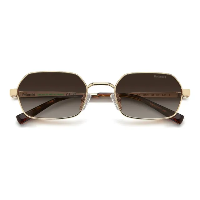 Polaroid PLD Exclusive 2 Sonnenbrille Gold-Blau polarisiert