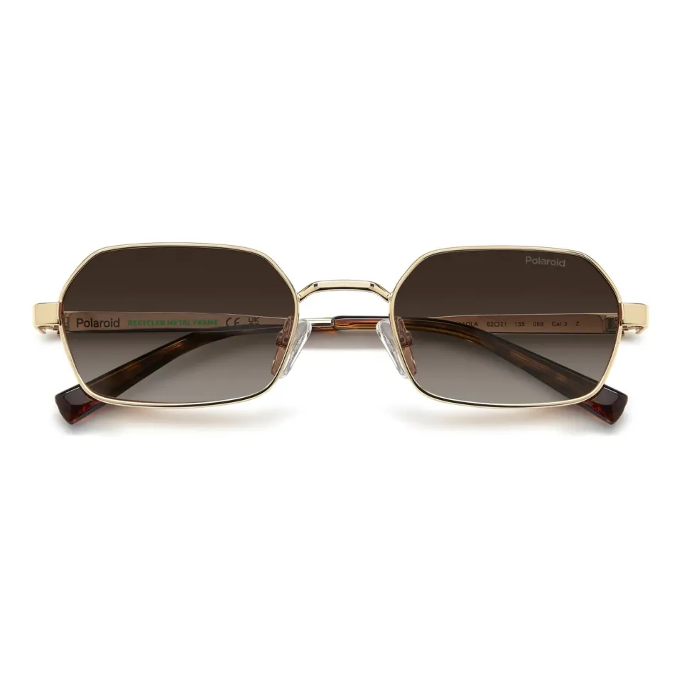 Polaroid PLD Exclusive 2 Sonnenbrille Gold-Blau polarisiert