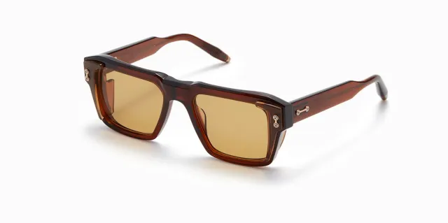 Akoni Optima Hercules Sonnenbrille Braun Oversize