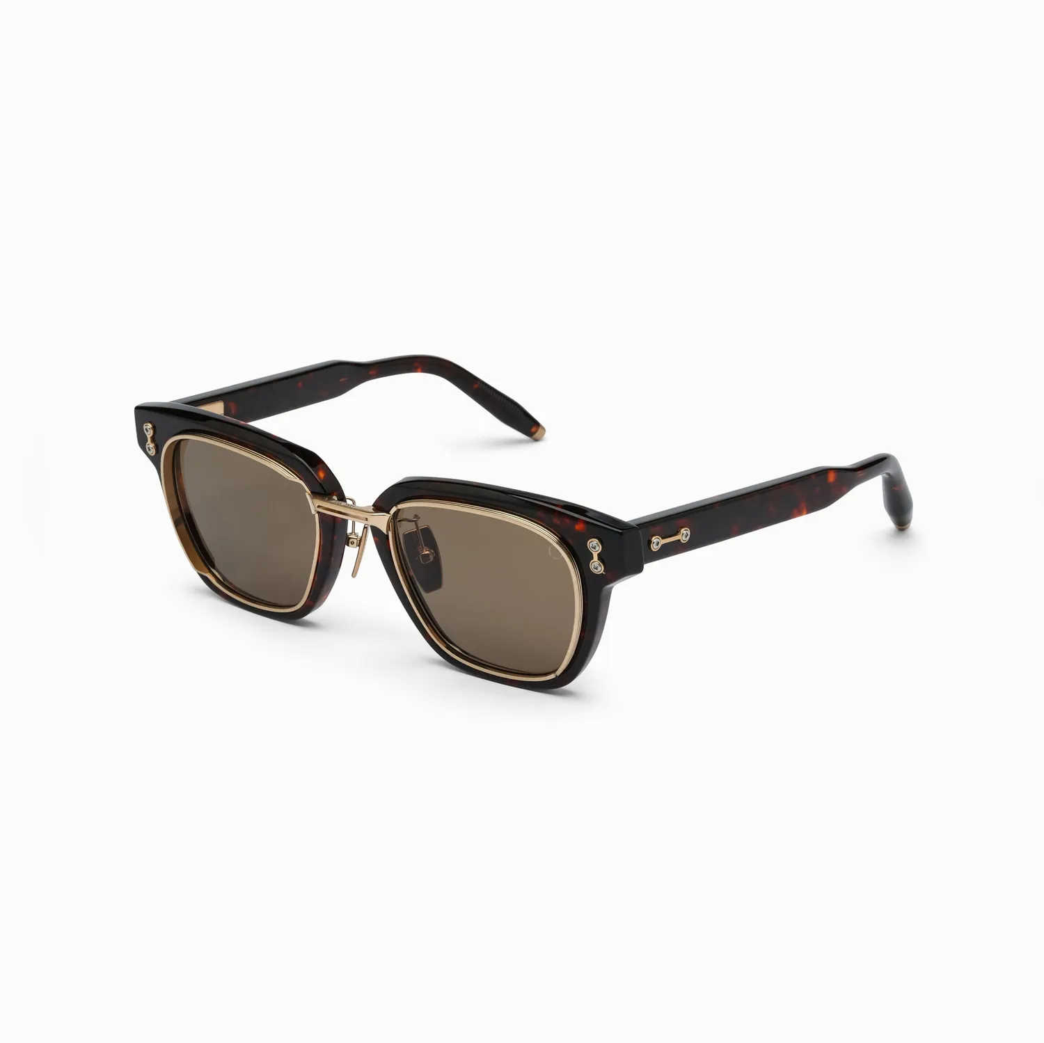 Akoni Delta Apollo Sonnenbrille Havana Titan