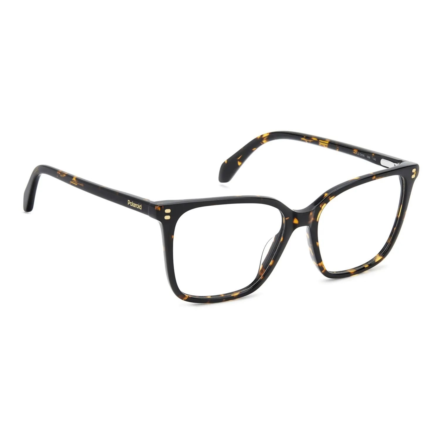 Polaroid PLD D606 Brille Havana eckig leicht