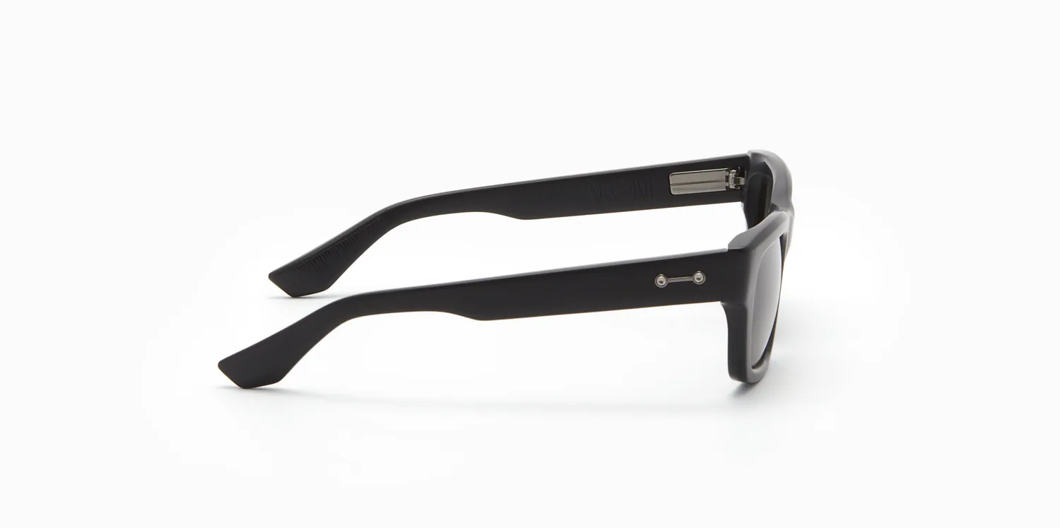 Akoni Etere Libra Sonnenbrille Matte Black eckig
