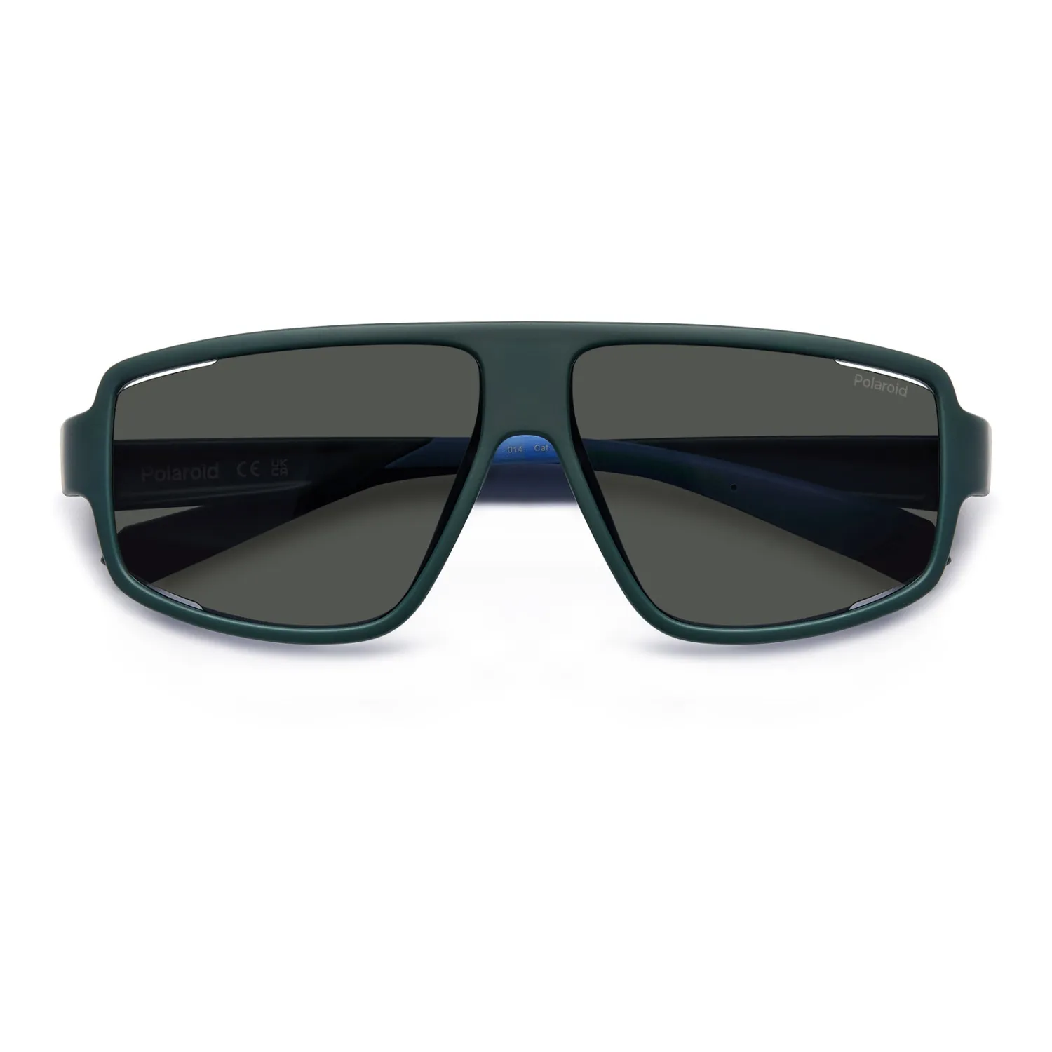 Polaroid PLD 7054/S Sonnenbrille Schwarz Blau Verspiegelt