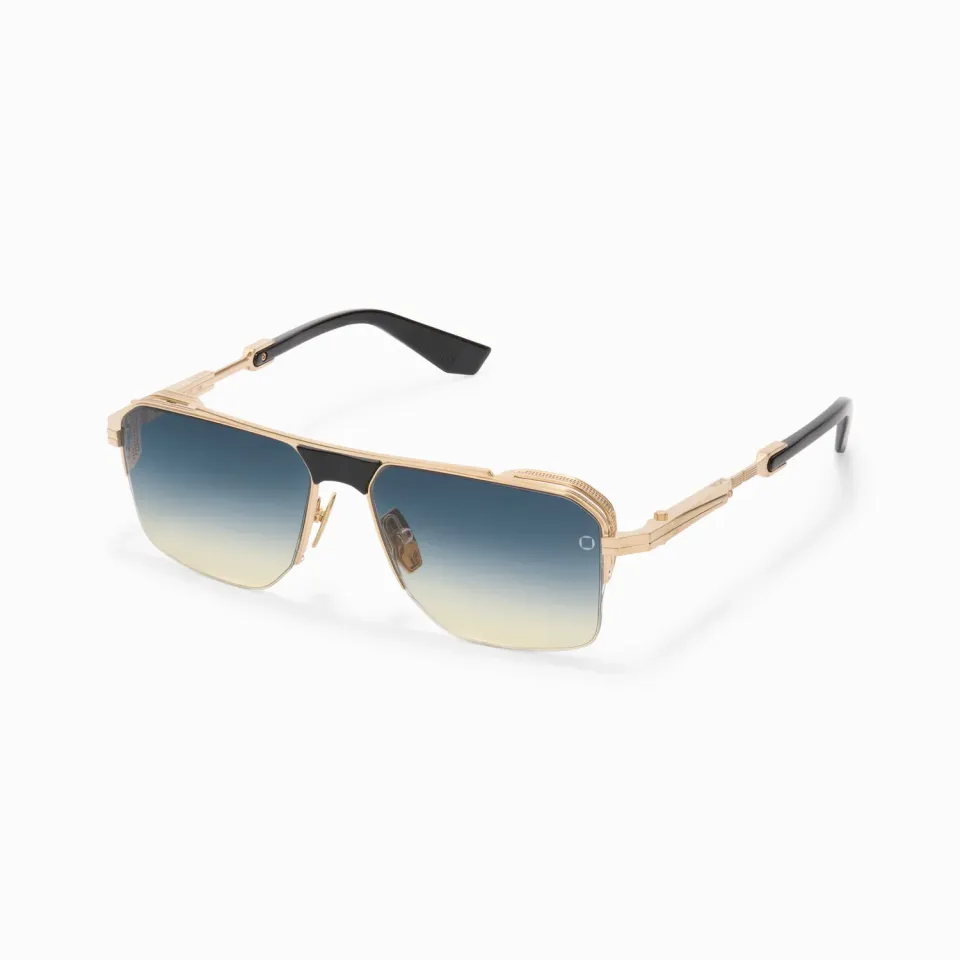 Akoni Delta Starliner Sonnenbrille Brushed 12k Gold Halbrand