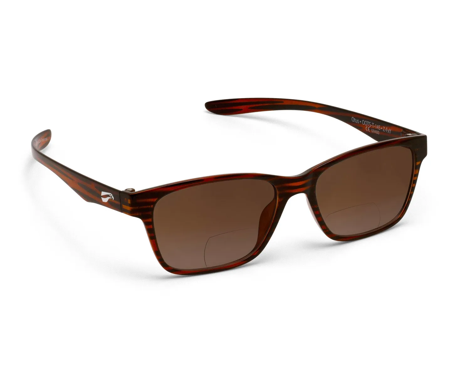 Flying Eyes Otus with Non-RX Bifocals Brille +1,5 klar