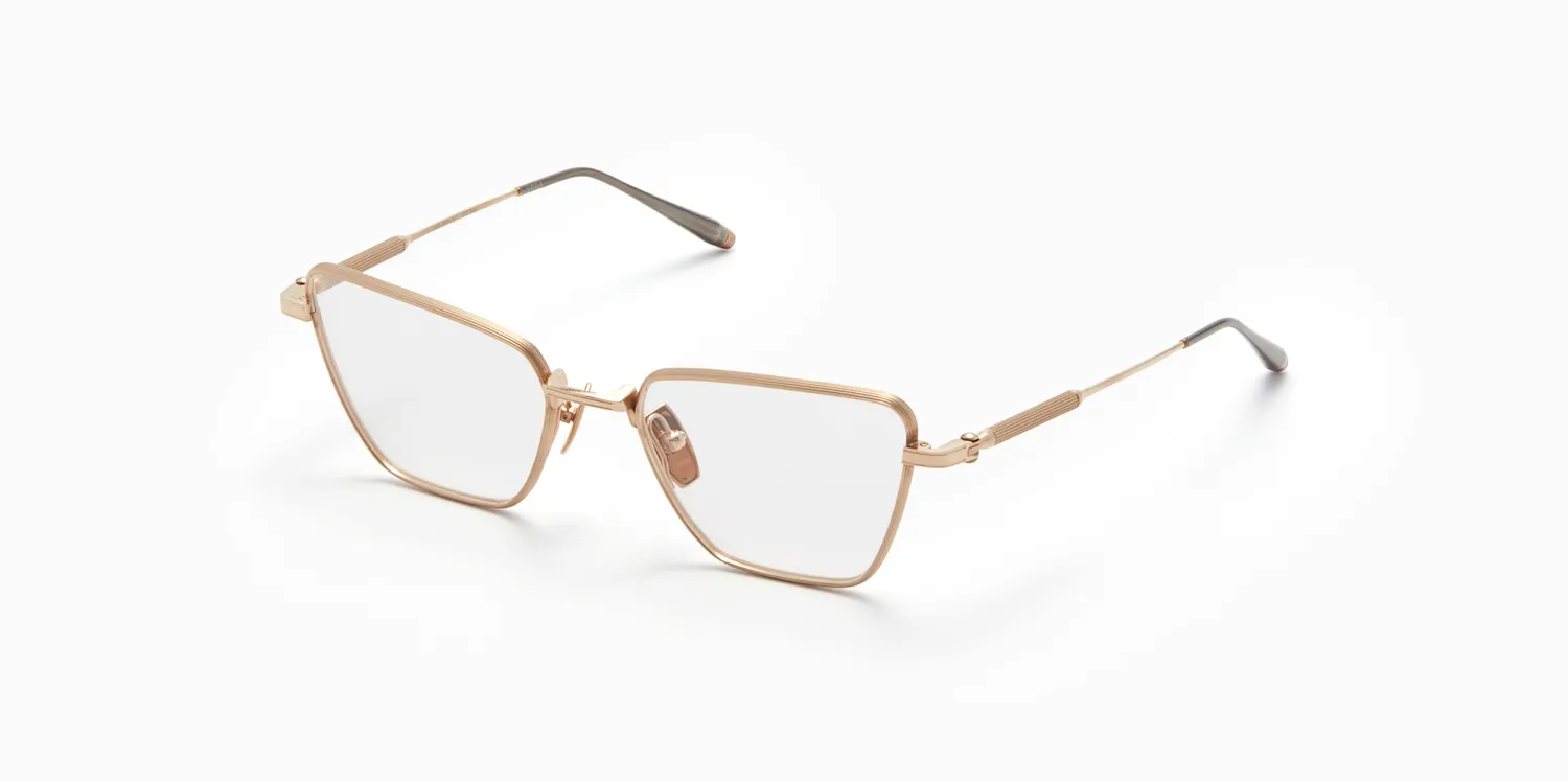 Akoni Etere Vega Brille 54 Antique Pewter Titan