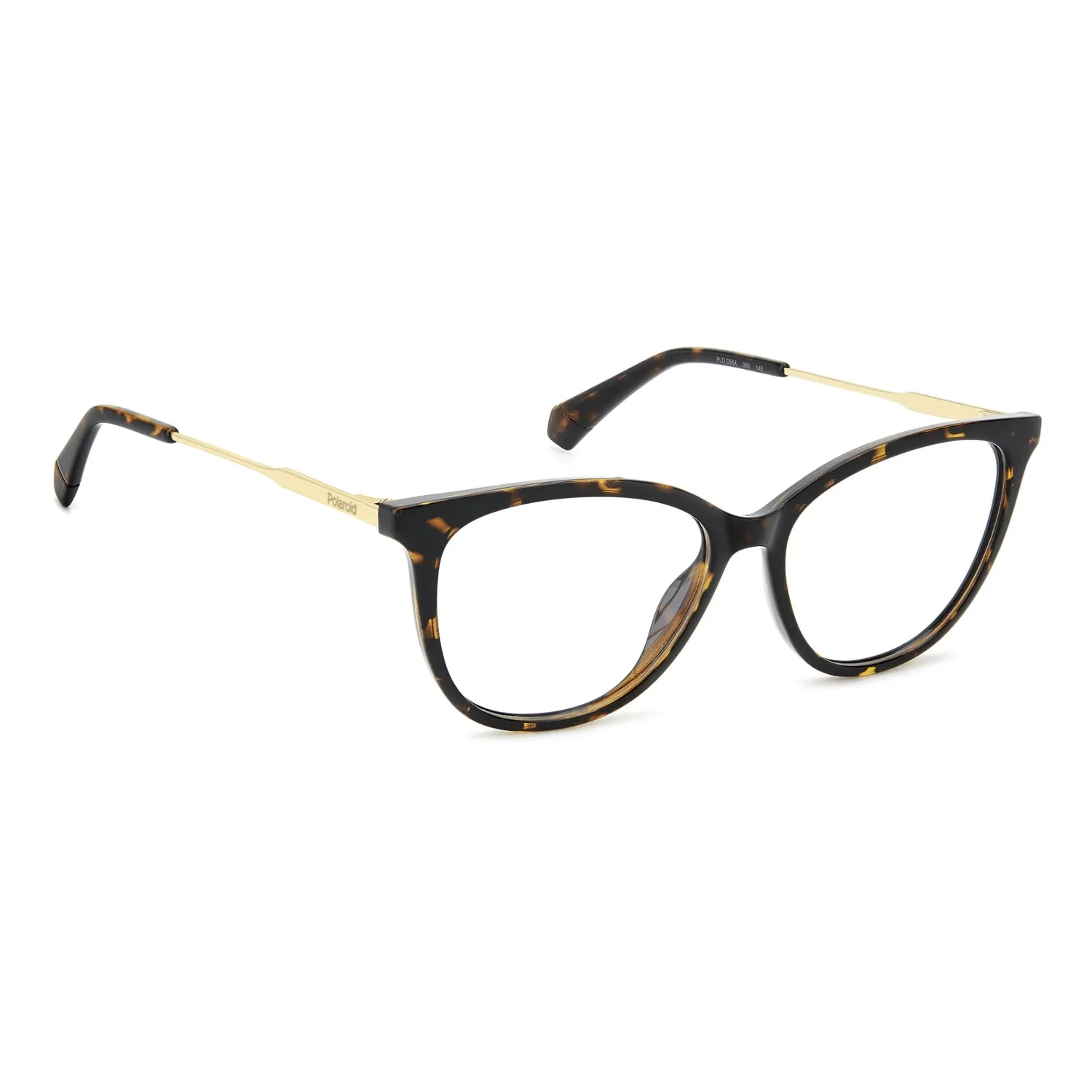 Polaroid PLD D564 Brille Havana Cat-Eye Bio-Material