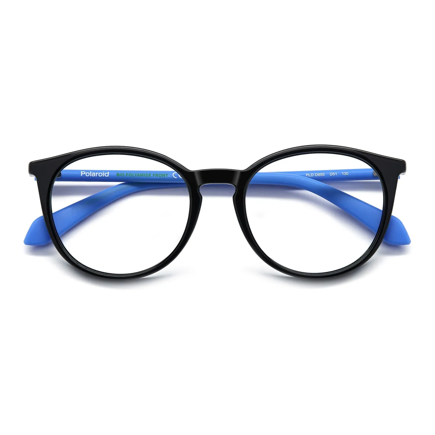 Polaroid D855 Kinderbrille Mattgrau-Orange Pantos