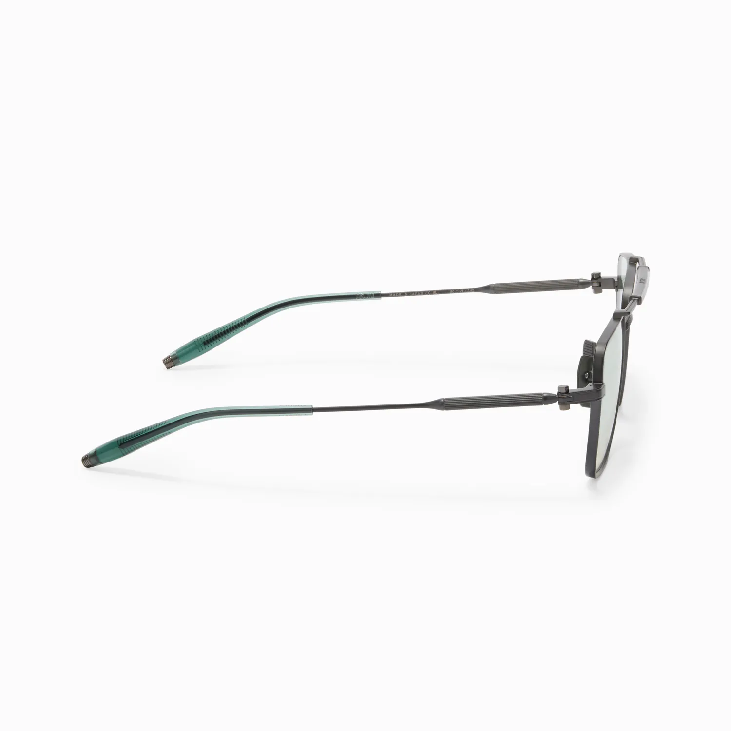 Akoni Etere Europa Sonnenbrille Brushed Black Iron