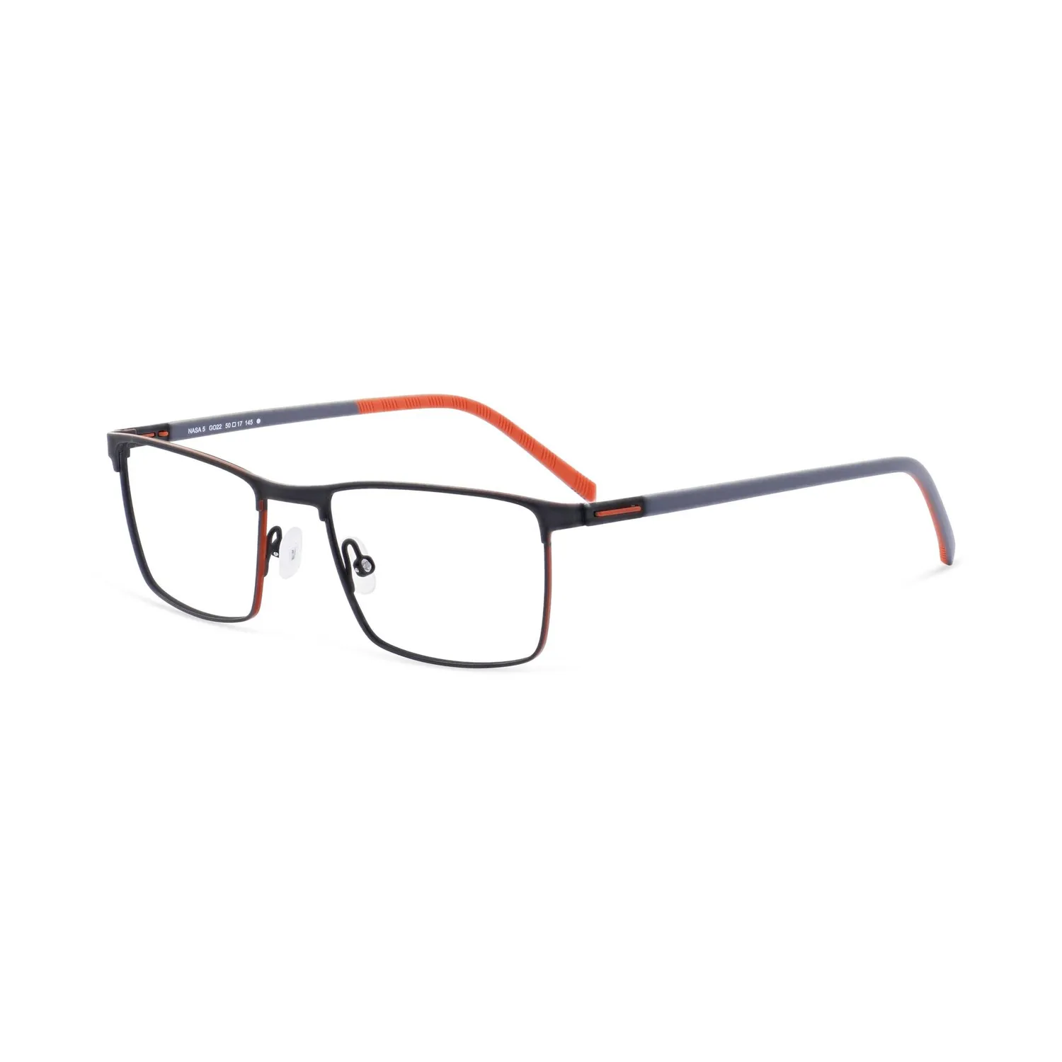 Morel Nasa 5 Brille Herren rechteckig Edelstahl