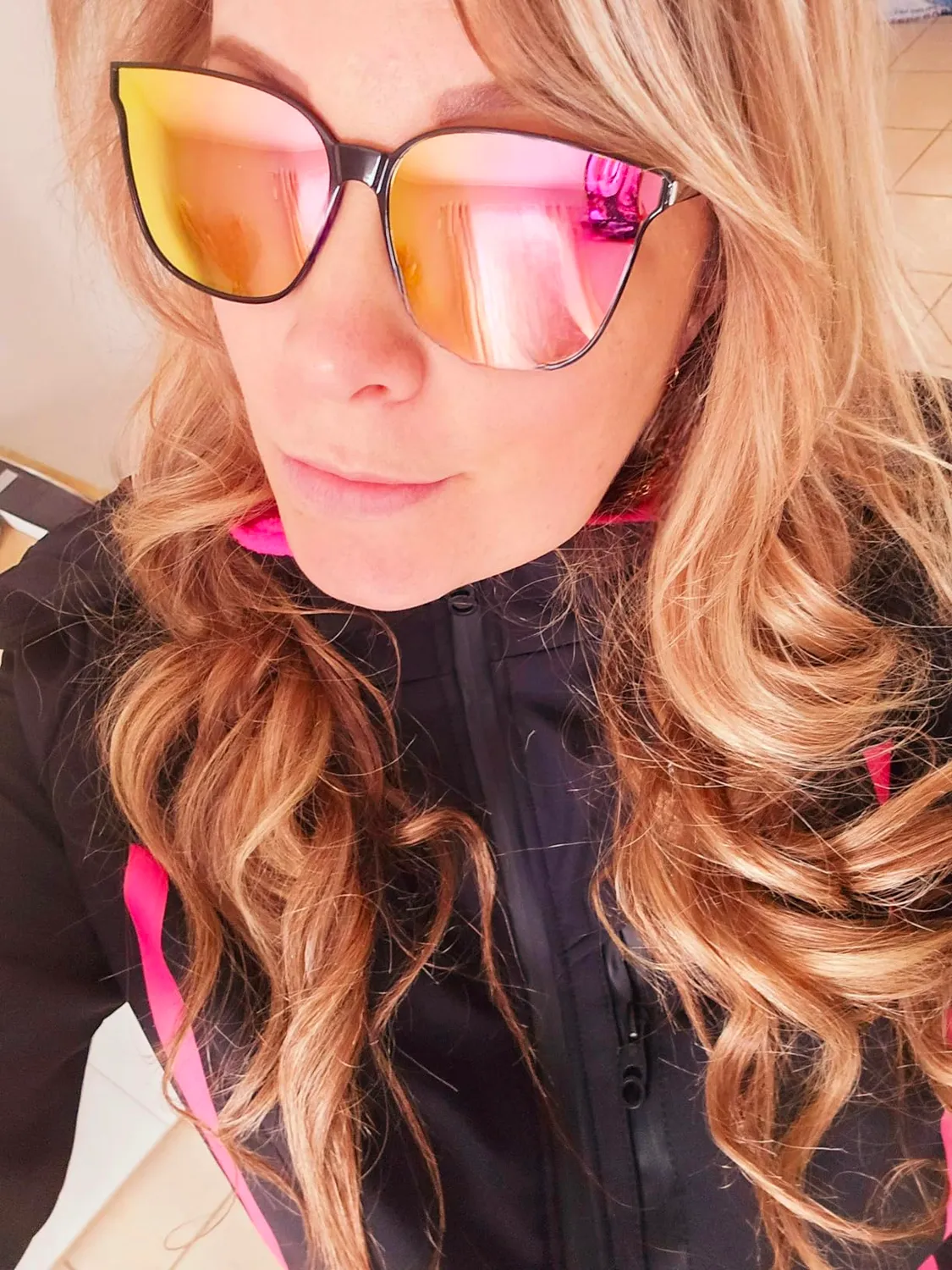DUCO Vintage Damen Sonnenbrille Schwarz Grau polarisiert