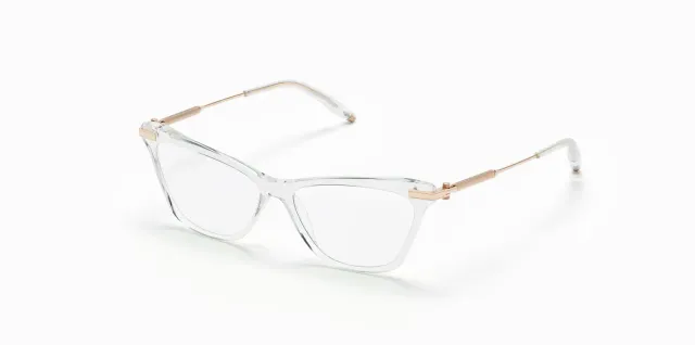 Akoni Iris Brille Crystal Clear Cat-Eye 54