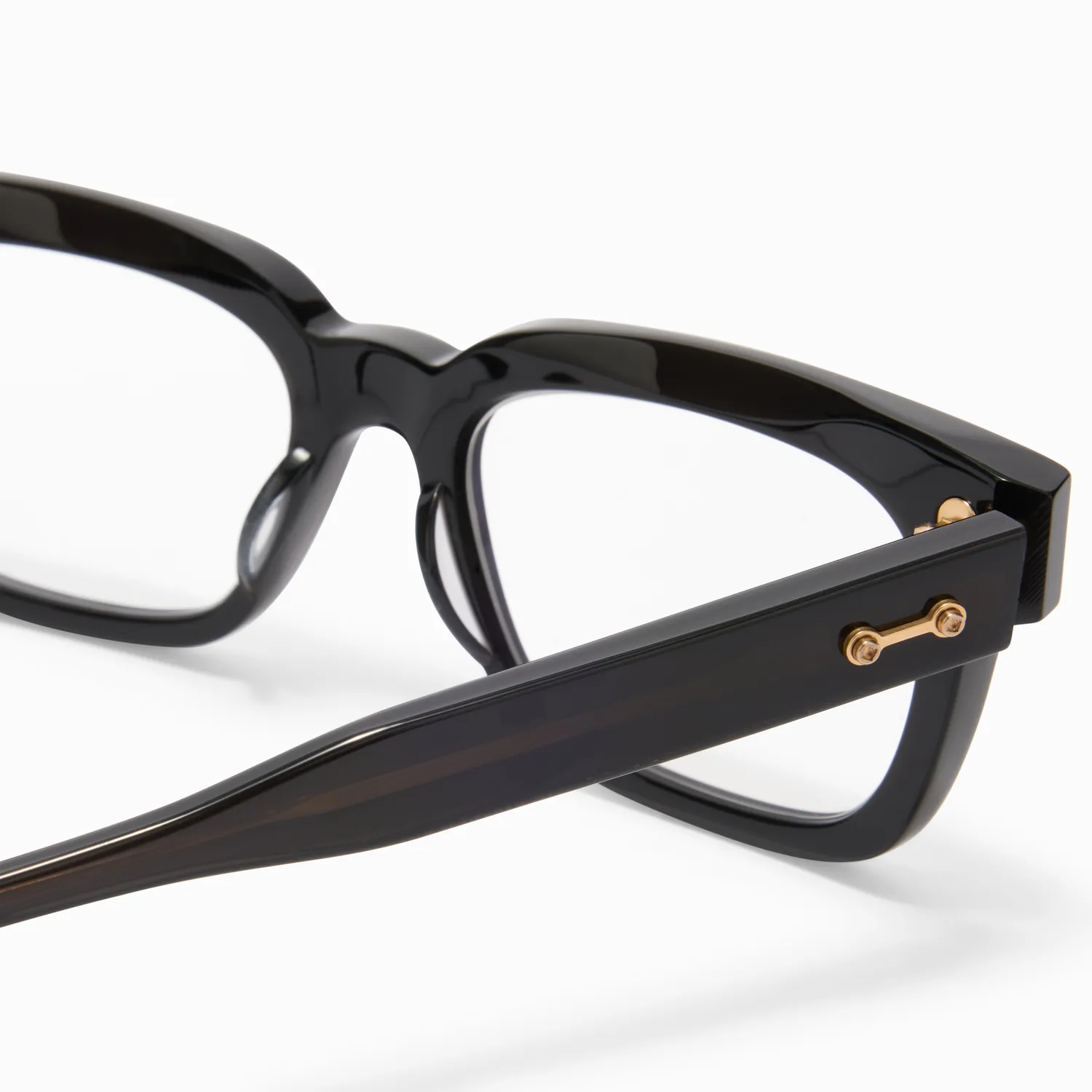 Akoni Delta Luna-Two Brille Crystal Black
