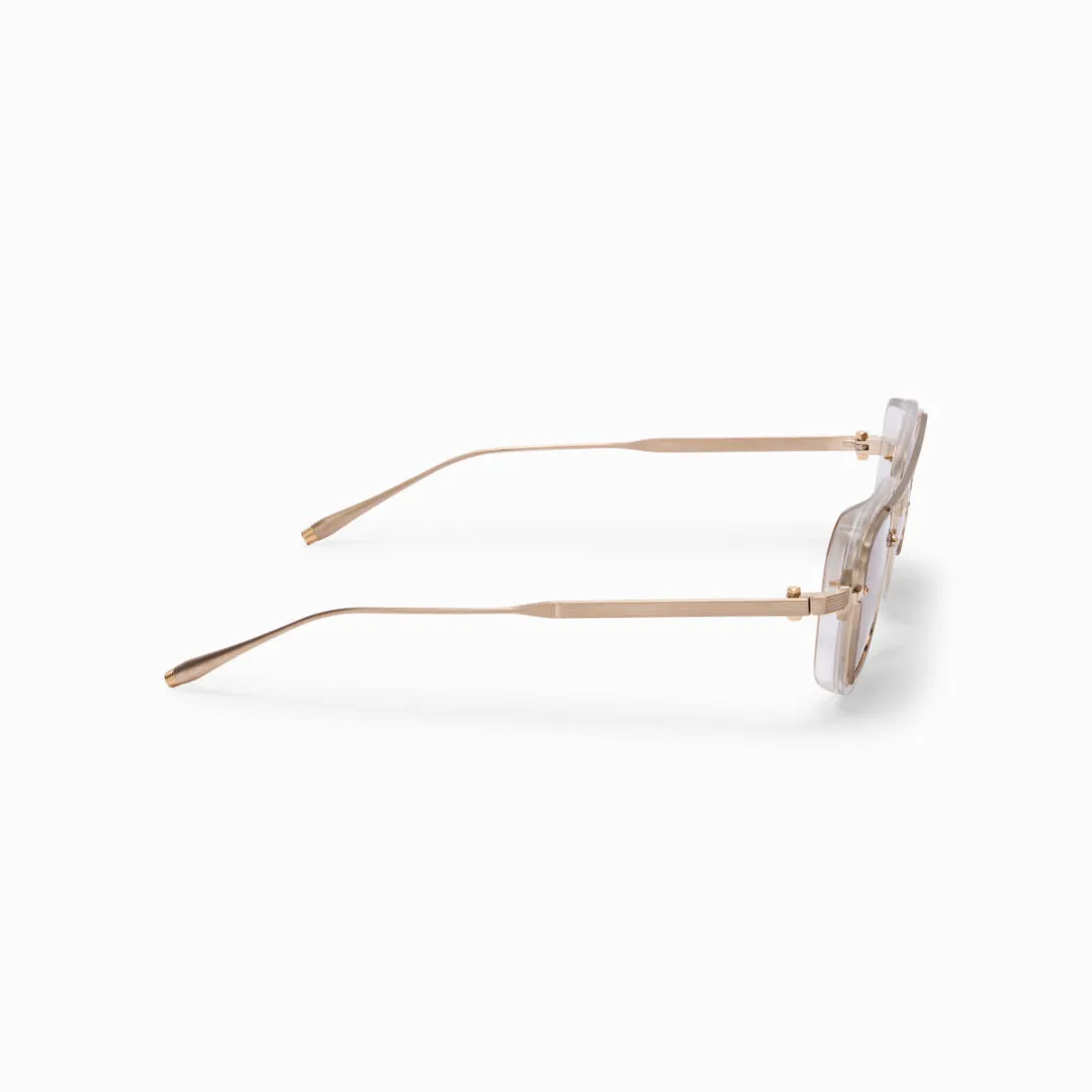Akoni Optima Jura Sonnenbrille Crystal Clear eckig