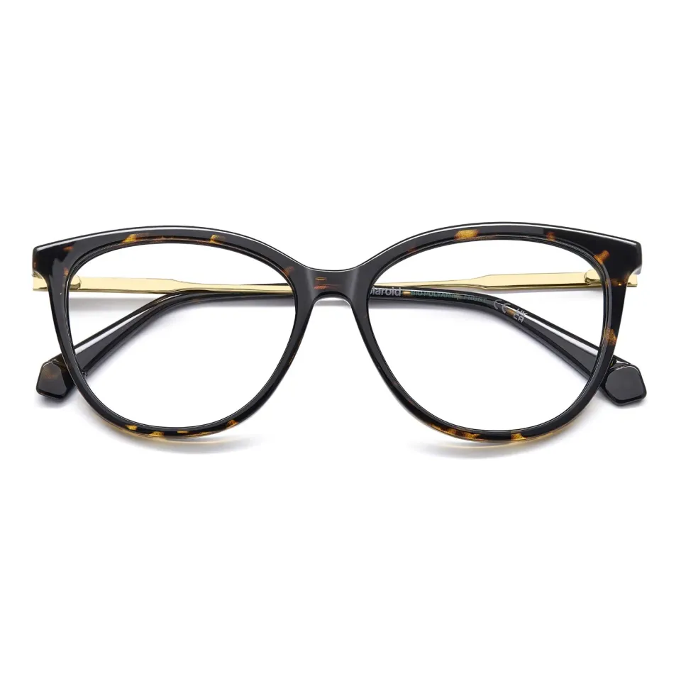 Polaroid PLD D564 Brille Havana Cat-Eye Bio-Material