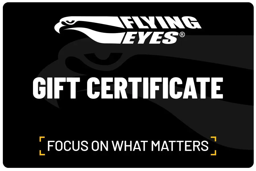 Flying Eyes Geschenkgutschein 50 USD für Brillen