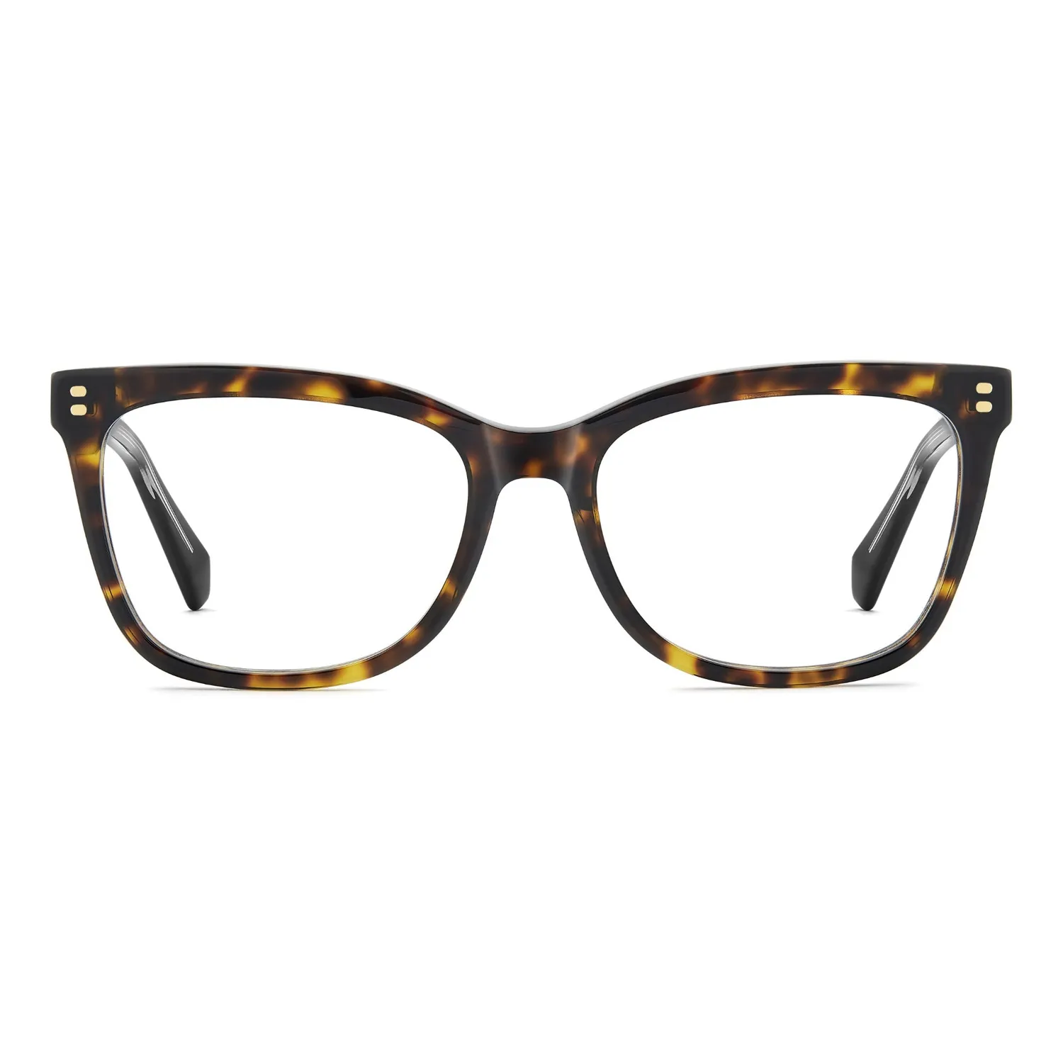 Polaroid PLD D586 Brille Havana eckig Flex-Scharnier