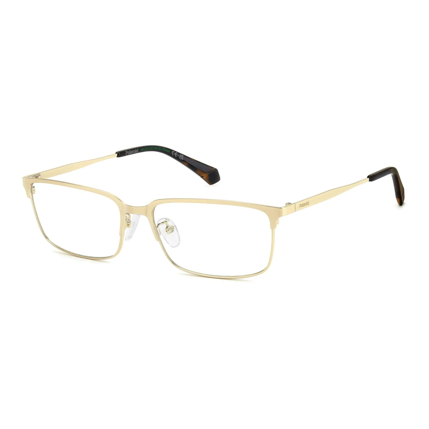 Polaroid PLD D583/G Brille Gold Metall leicht