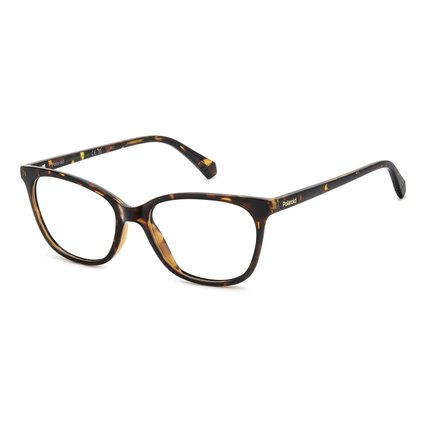 Polaroid PLD D560 Brille Havana 53 mm leicht