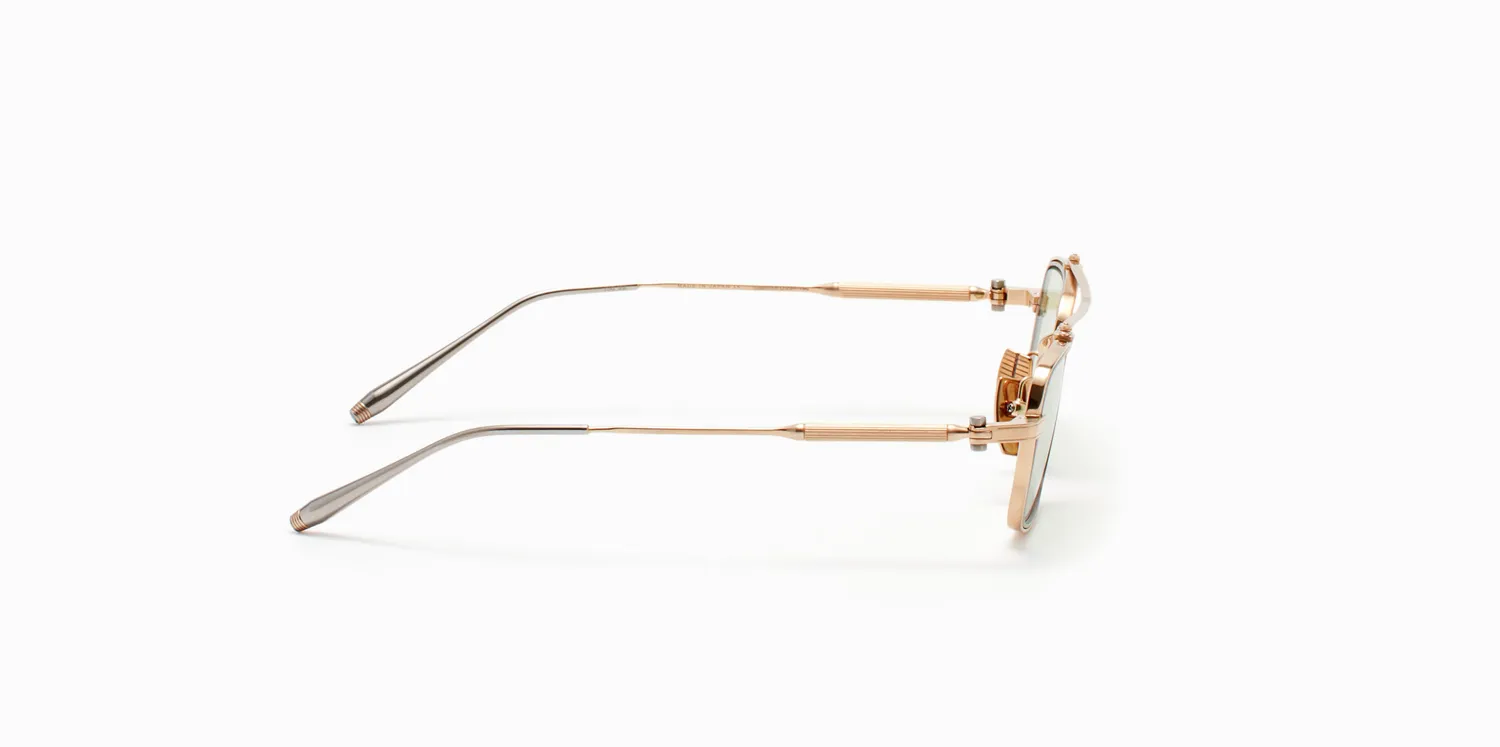 Akoni Delta Cassini Photochromic Sonnenbrille Brushed Gold selbsttönend