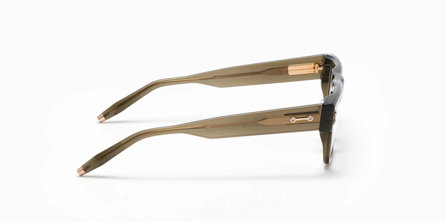 Akoni Etere Leo Rx Brille Olive gerade
