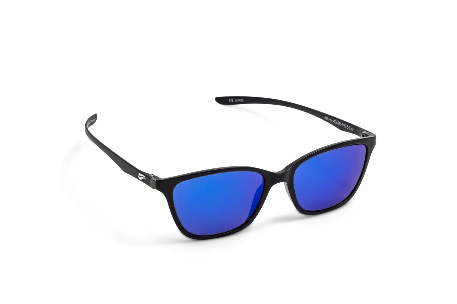 Flying Eyes Athene Sonnenbrille Matt Schwarz Grau eckig