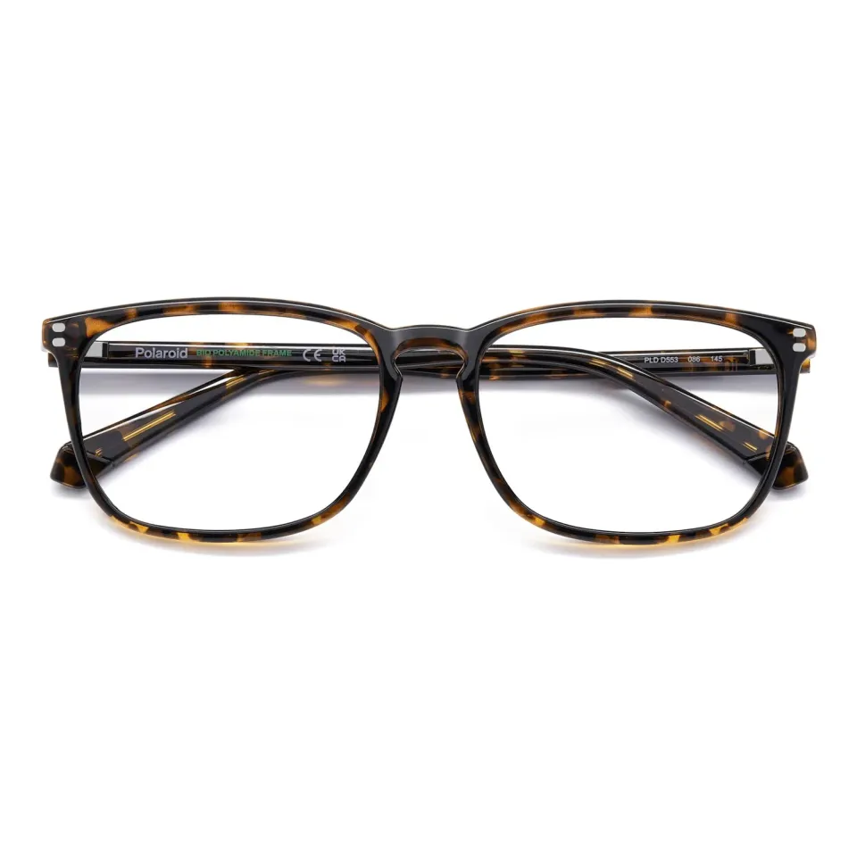 Polaroid D553 Brille Havanna Herren rechteckig